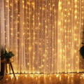 Cortina de Luz de Led com 300 Luzes e 8 Modos para Natal